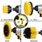 Drill Brush Power Scrubber By Useful Products 5 in W 5 in L Brush, Yellow Y-S-E42O-QC-DB - alternate 7